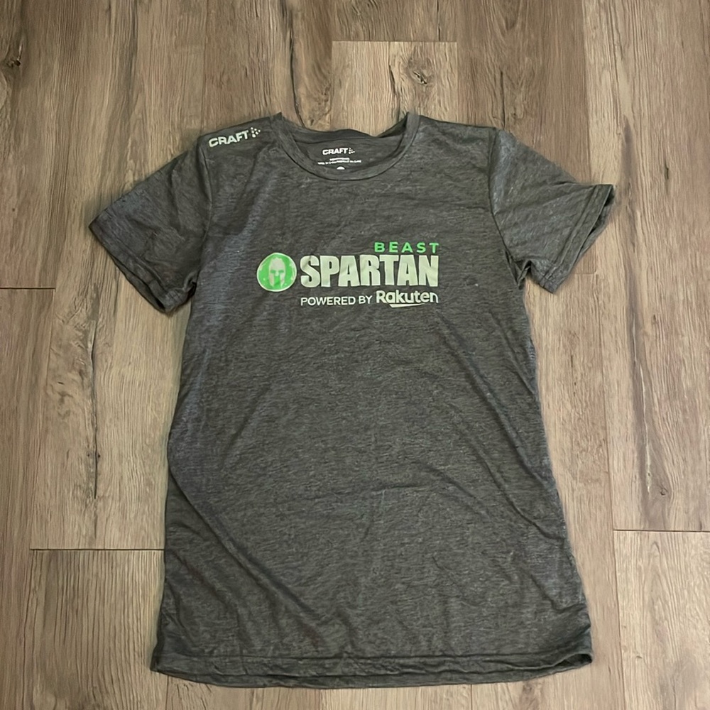 Vintage Spartan Race Beast Shirt Women’s L